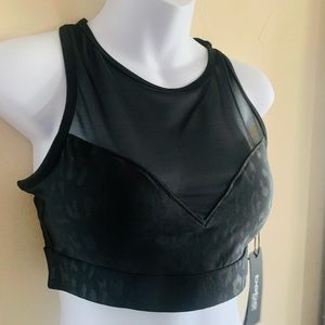 Black Bebe Sports Bra Size Medium